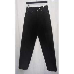 Vintage 90s Levi's jeans straight leg loose‎ fit | black Levis 560 women's denim